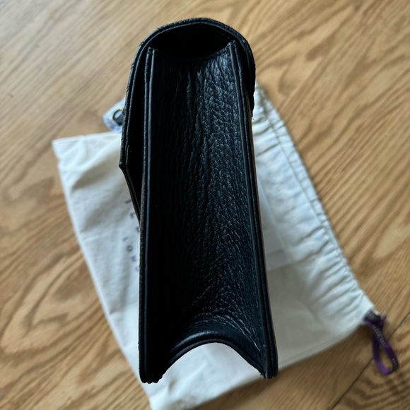 Ted Baker Kalila Quilted Leather Convertible Crossbody Black Purse New w/Dustbag - Picture 6 of 12